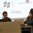 Jaume Pla i Jordi Planagumà al Sóc Autor de Girona